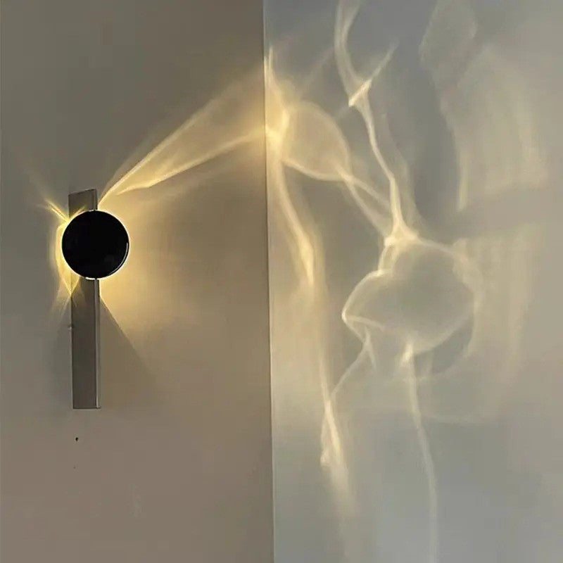 MysticGlow | Væglampe med kunstnerisk design og justerbart LED-lys