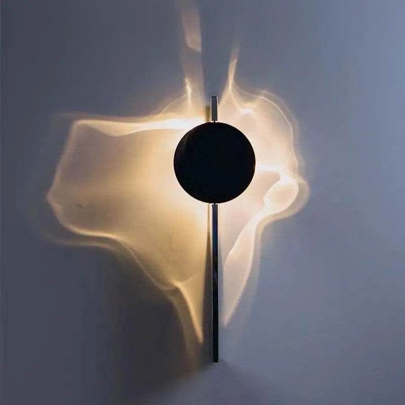 MysticGlow | Væglampe med kunstnerisk design og justerbart LED-lys