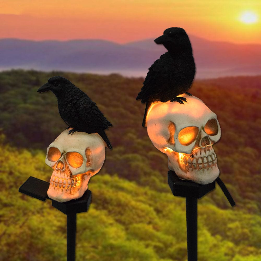 MysticRaven | Unik Have Solar Lampe