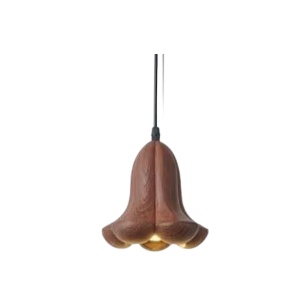 NatureNook | Rustik Træloftlampe til Indbydende Charme
