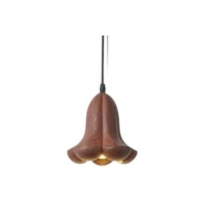 NatureNook | Rustik Træloftlampe til Indbydende Charme