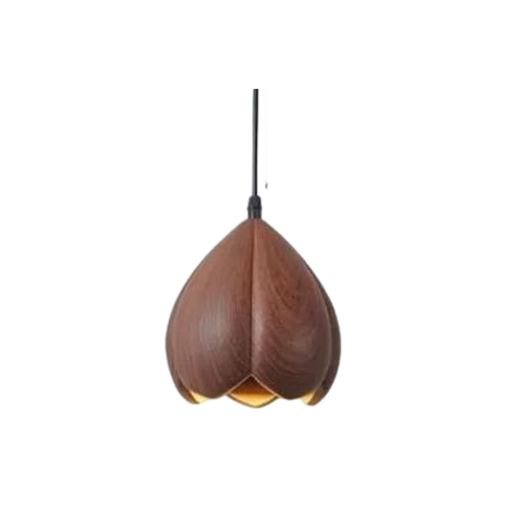 NatureNook | Rustik Træloftlampe til Indbydende Charme