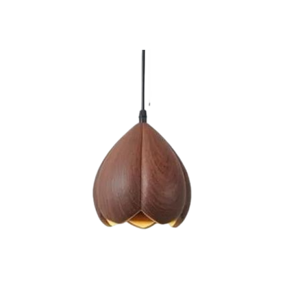 NatureNook | Rustik Træloftlampe til Indbydende Charme