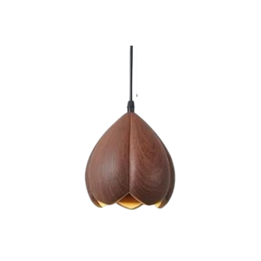 NatureNook | Rustik Træloftlampe til Indbydende Charme