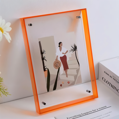 NeonBox billedramme | Neon akryl ramme til fotos og minder