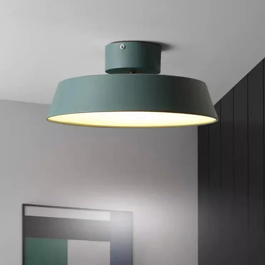 LuxeLite | Minimalistisk Rund Loftlampe