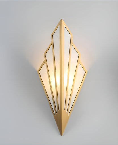 LuxeFlare | Moderne Geometrisk Væglampe