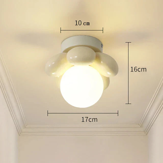 BloomBright | Moderne Blomsterloftlampe