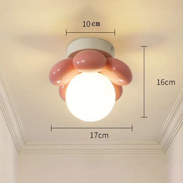 BloomBright | Moderne Blomsterloftlampe