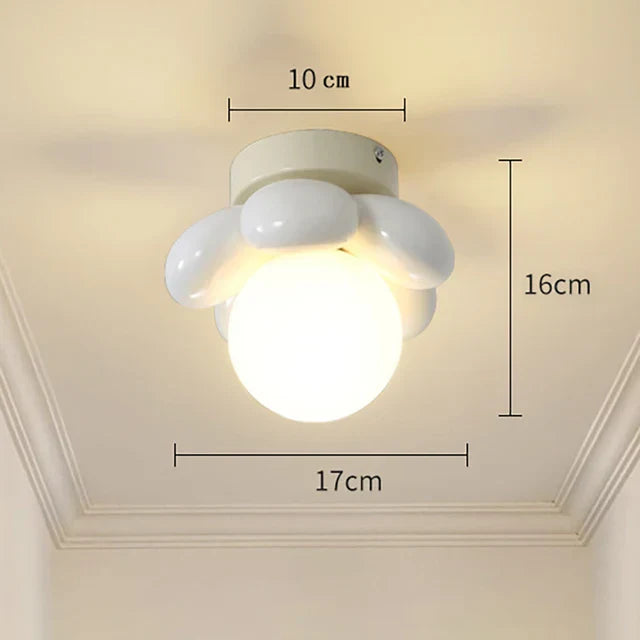 BloomBright | Moderne Blomsterloftlampe
