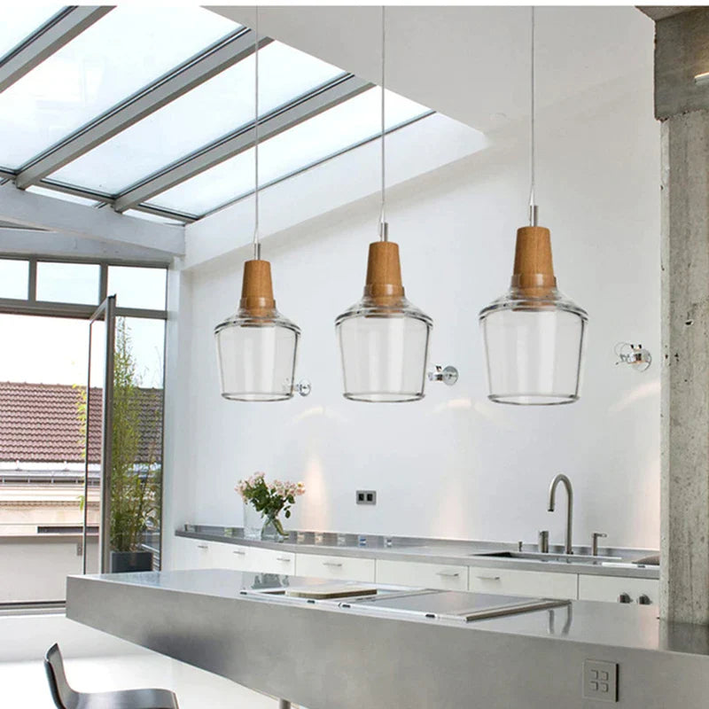 NordicGlass | Elegant Glaspendellampe