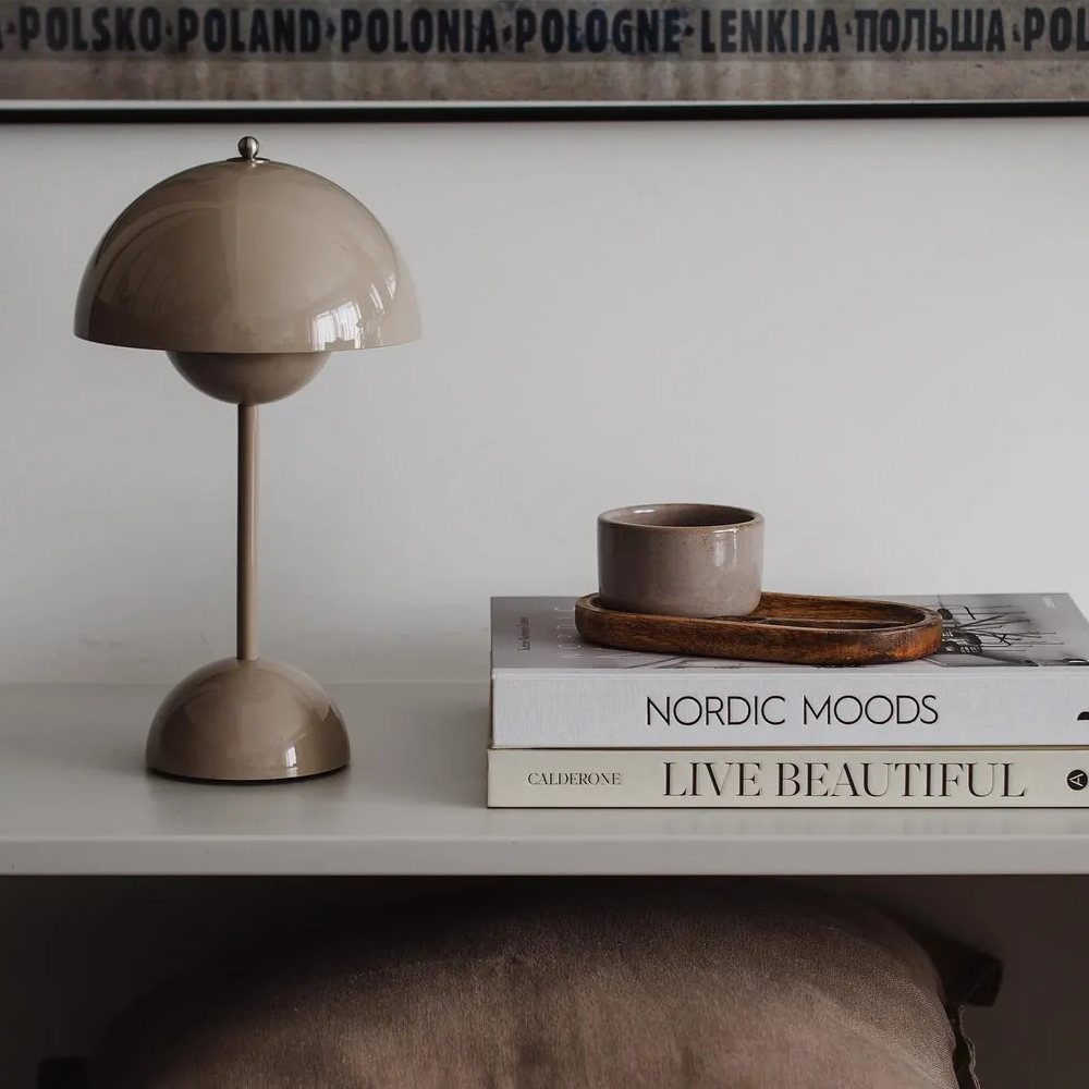 NordicGlow™ | Luksuriøs og moderne bordlampe | Mushroom Lamp1