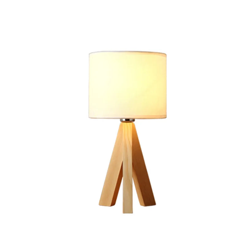 NordicLight | Minimalistisk Træbordlampe