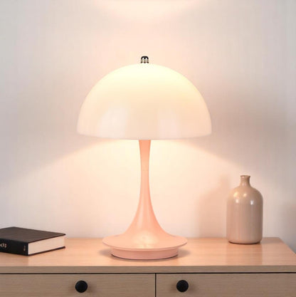 NordicMush Svampelampe | Trådløs LED Bordlampe med Skandinavisk Design