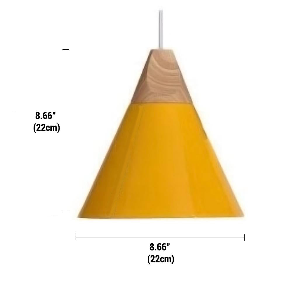 NordicShade | Minimalistisk Træ Pendellampe