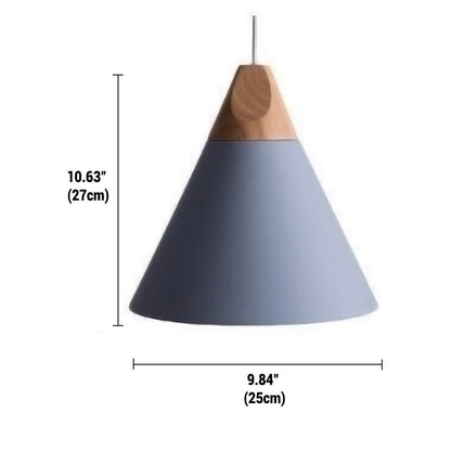 NordicShade | Minimalistisk Træ Pendellampe