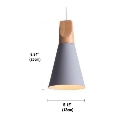 NordicShade | Minimalistisk Træ Pendellampe