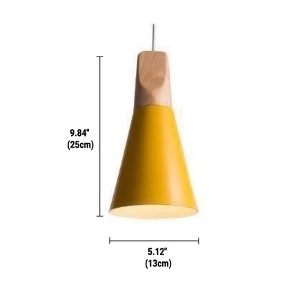 NordicShade | Minimalistisk Træ Pendellampe
