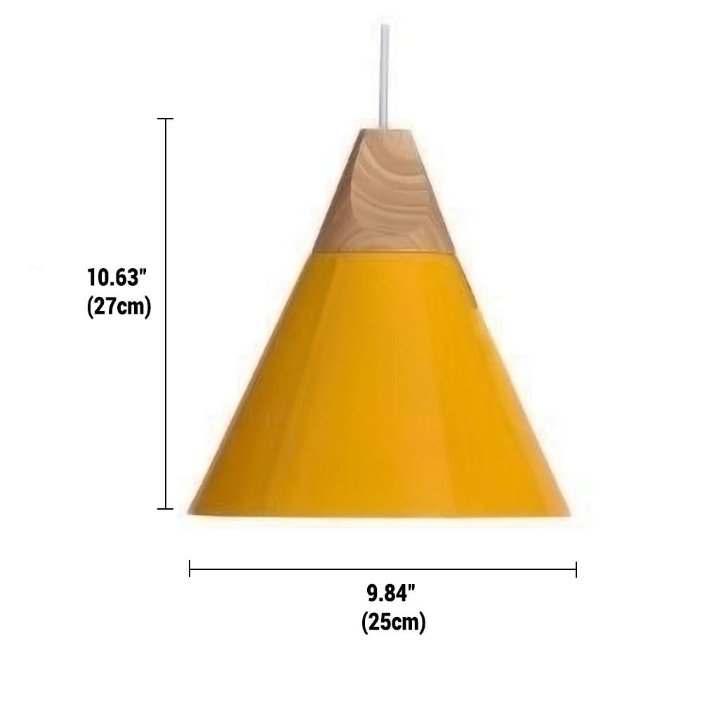 NordicShade | Minimalistisk Træ Pendellampe