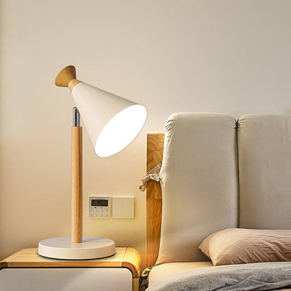 OakEase | Moderne Rustik Konisk Lampe