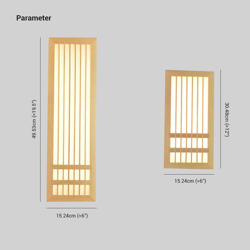 OakRay | Væglampe med trælameller og LED