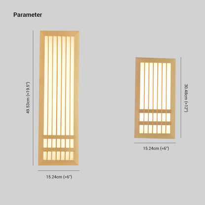 OakRay | Væglampe med trælameller og LED