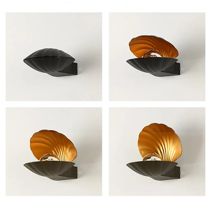 OceanLuxe | Nautisk Skall Væglampe