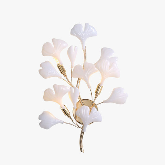 FloralGlow | Elegant Blomstervæglampe