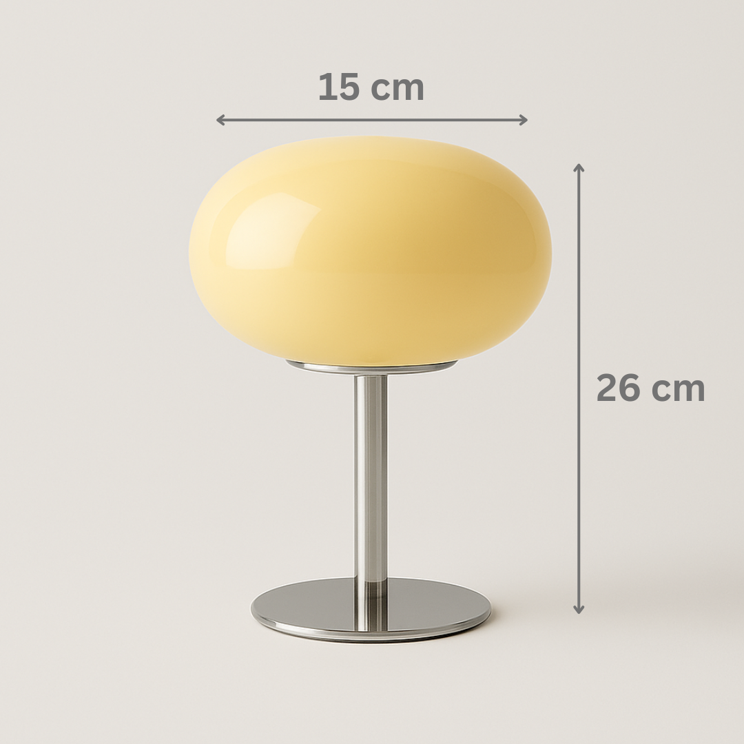 OpalLite | Minimalistisk Opal Bordlampe