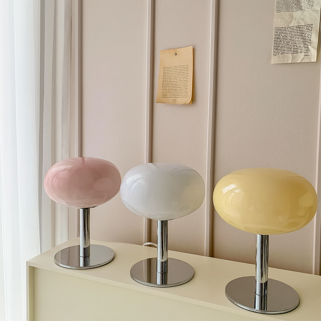 OpalLite | Minimalistisk Opal Bordlampe