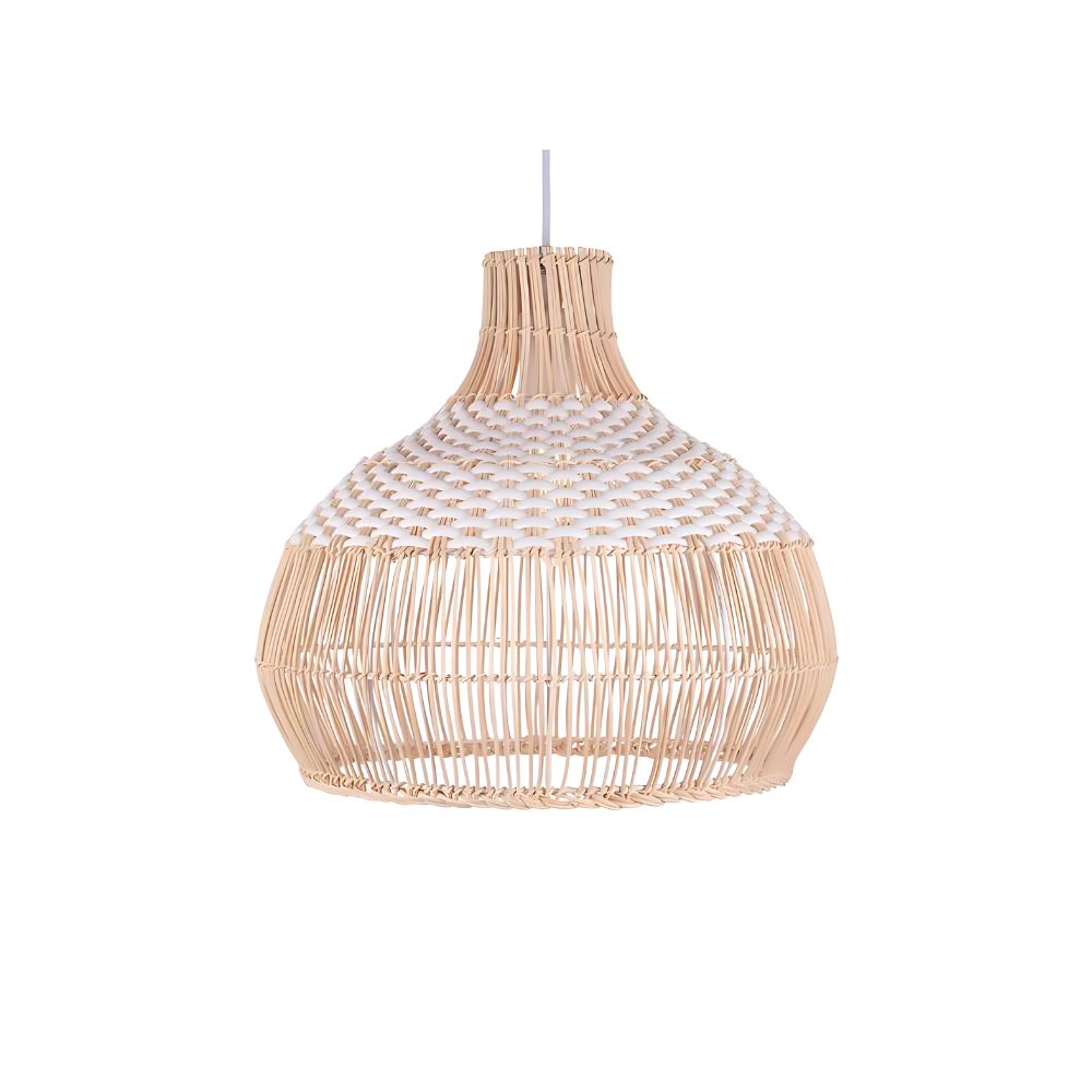 OrganicAura | Stilfuld Bambus Loftlampe
