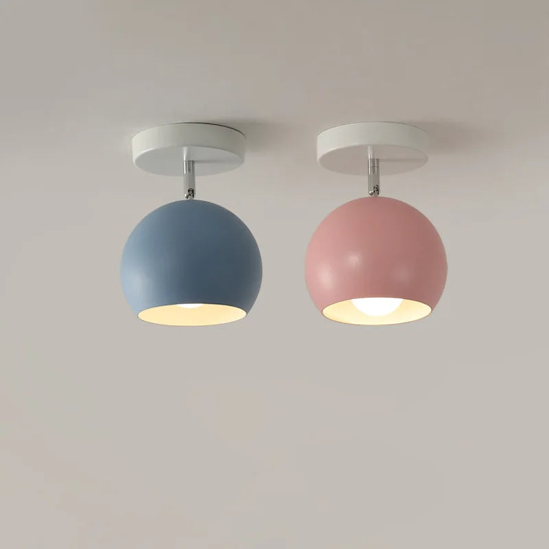 SweetGlow | Farverig Macaron Loftlampe