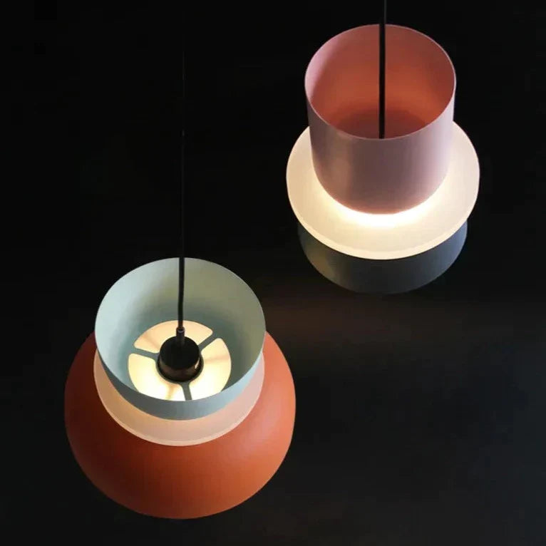 PaletteLamp | Stilig Dobbelt Skærm Lampe