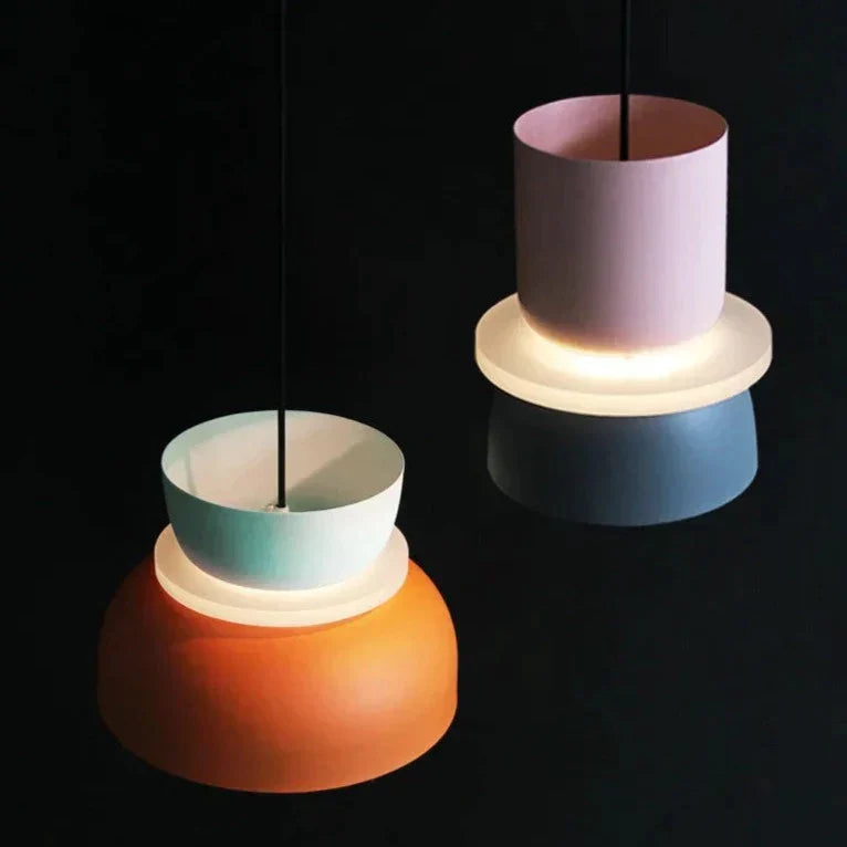 PaletteLamp | Stilig Dobbelt Skærm Lampe
