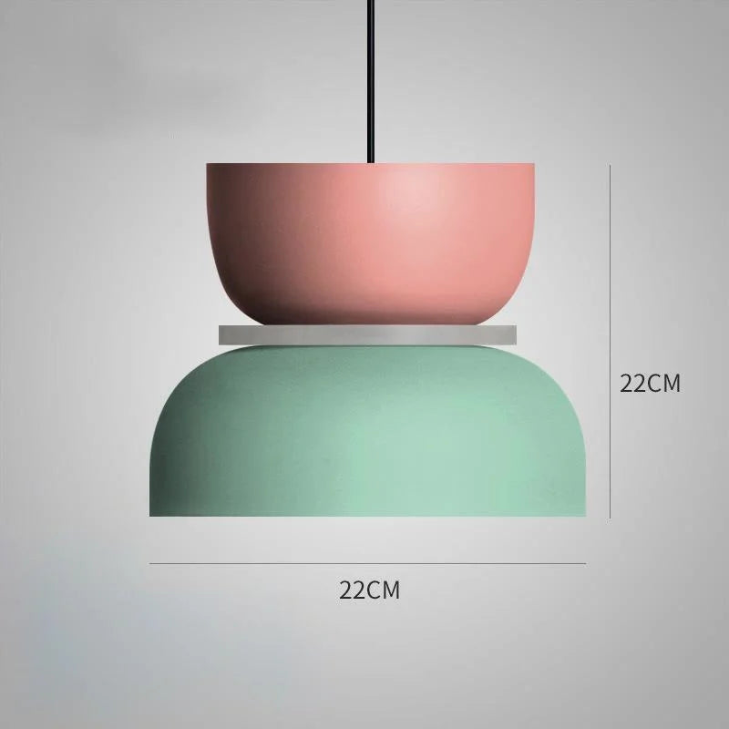 PaletteLamp | Stilig Dobbelt Skærm Lampe