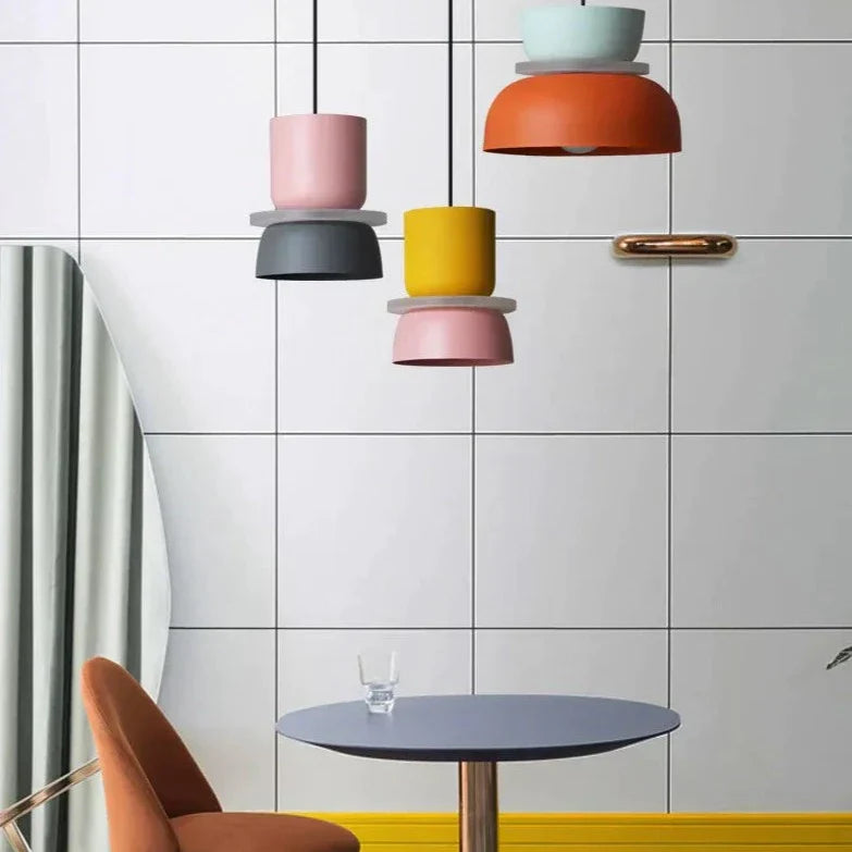 PaletteLamp | Stilig Dobbelt Skærm Lampe