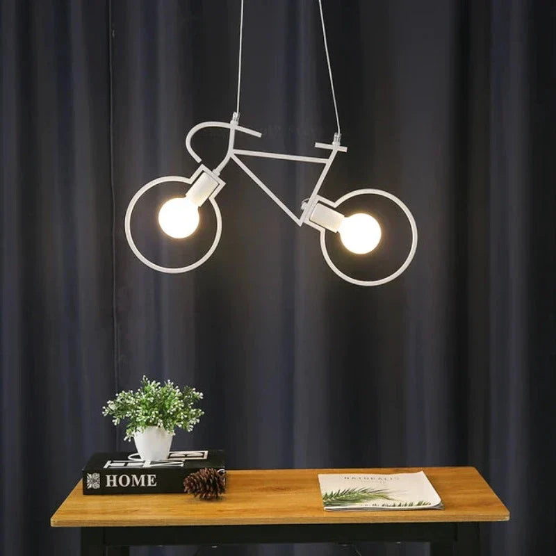 PedalGlow | Moderne Cykel Loftlampe