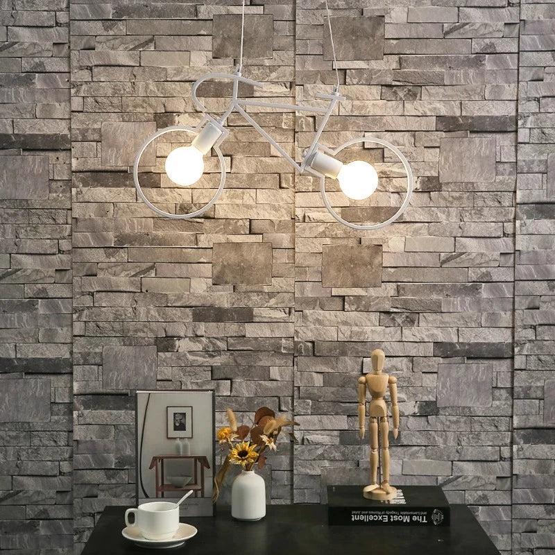 PedalGlow | Moderne Cykel Loftlampe