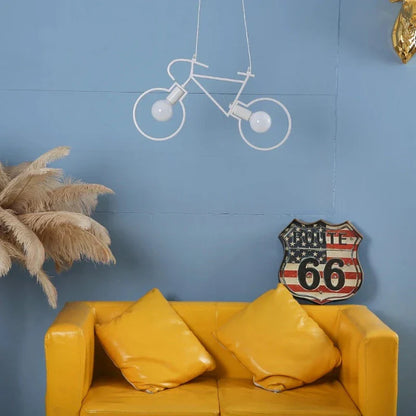 PedalGlow | Moderne Cykel Loftlampe
