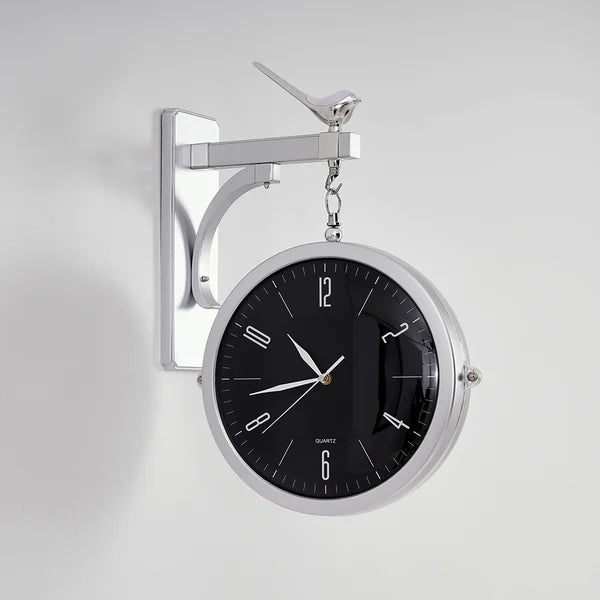 PerchTime | Elegant Dobbelt-sidet Ur