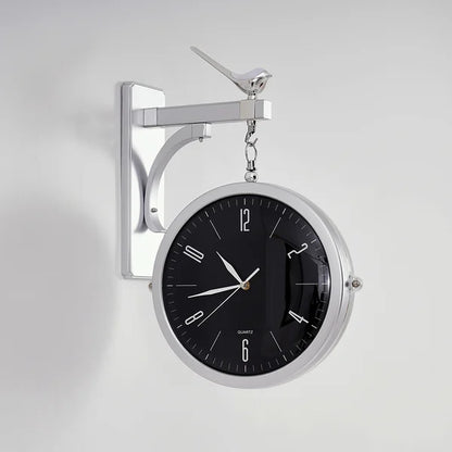 PerchTime | Elegant Dobbelt-sidet Ur