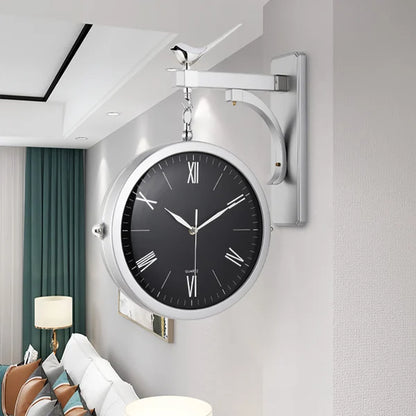 PerchTime | Elegant Dobbelt-sidet Ur