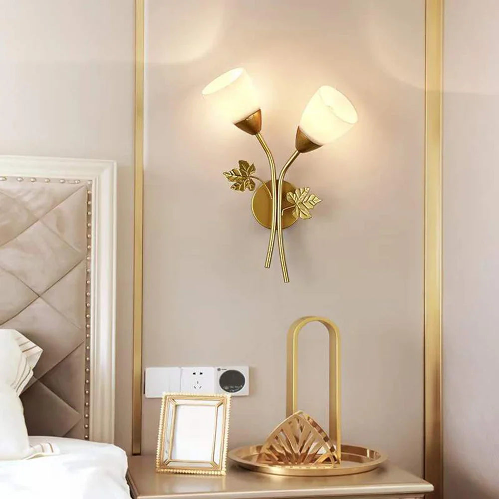 PetalLume | Moderne Væglampe med Elegant Design