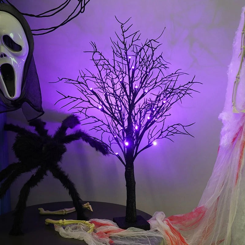PhantomLite | Uhyggelig LED Træ Lampe