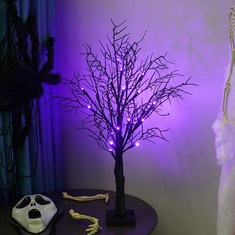 PhantomLite | Uhyggelig LED Træ Lampe
