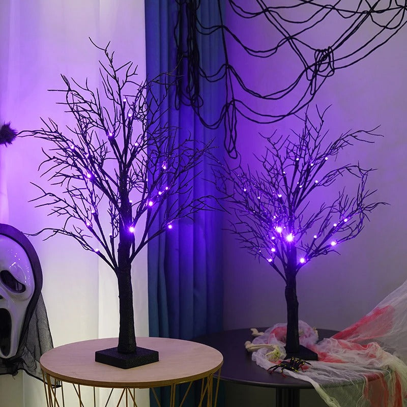 PhantomLite | Uhyggelig LED Træ Lampe