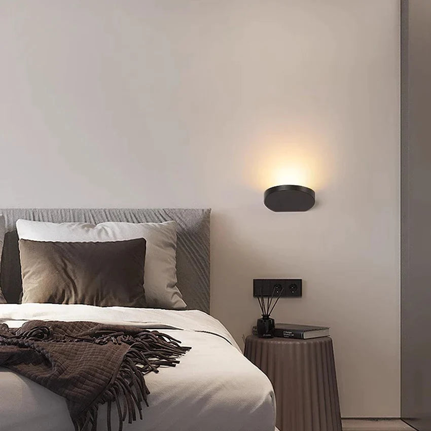 PlateGlow | Elegant Væglampe med Moderne Design