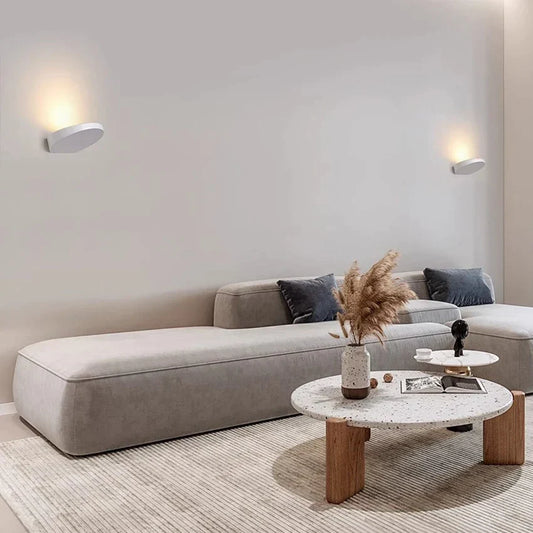 PlateGlow | Elegant Væglampe med Moderne Design