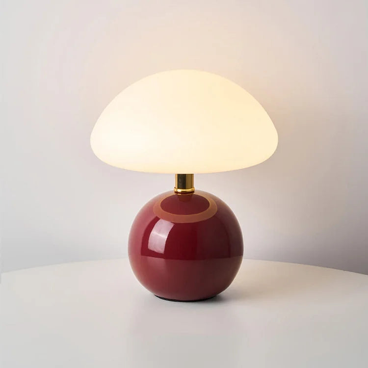 PoshMushroom | Stilfuld Fransk Svampelampe