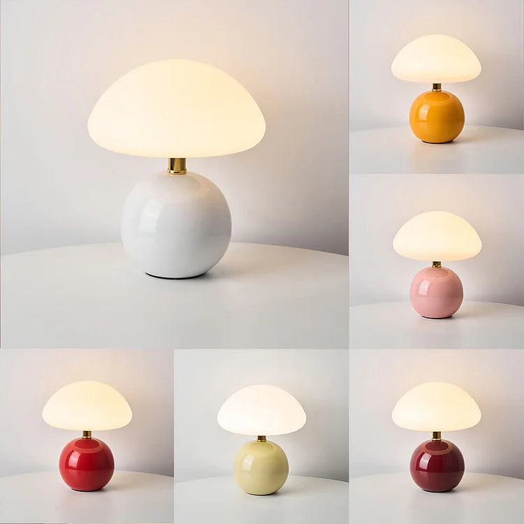 PoshMushroom | Stilfuld Fransk Svampelampe